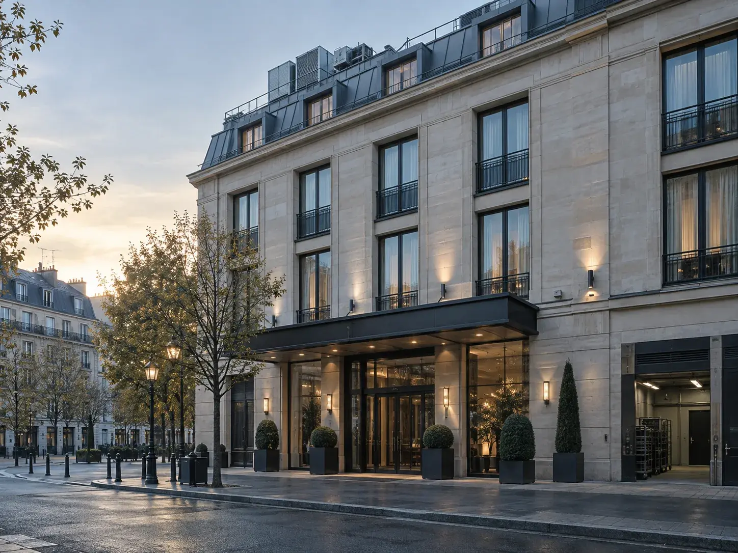 Hôtel contemporain performant